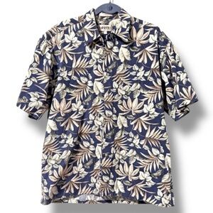 Vintage Campia Moda Hawaiian Shirt Button Up Top Men’s Size Large Summer Vacay